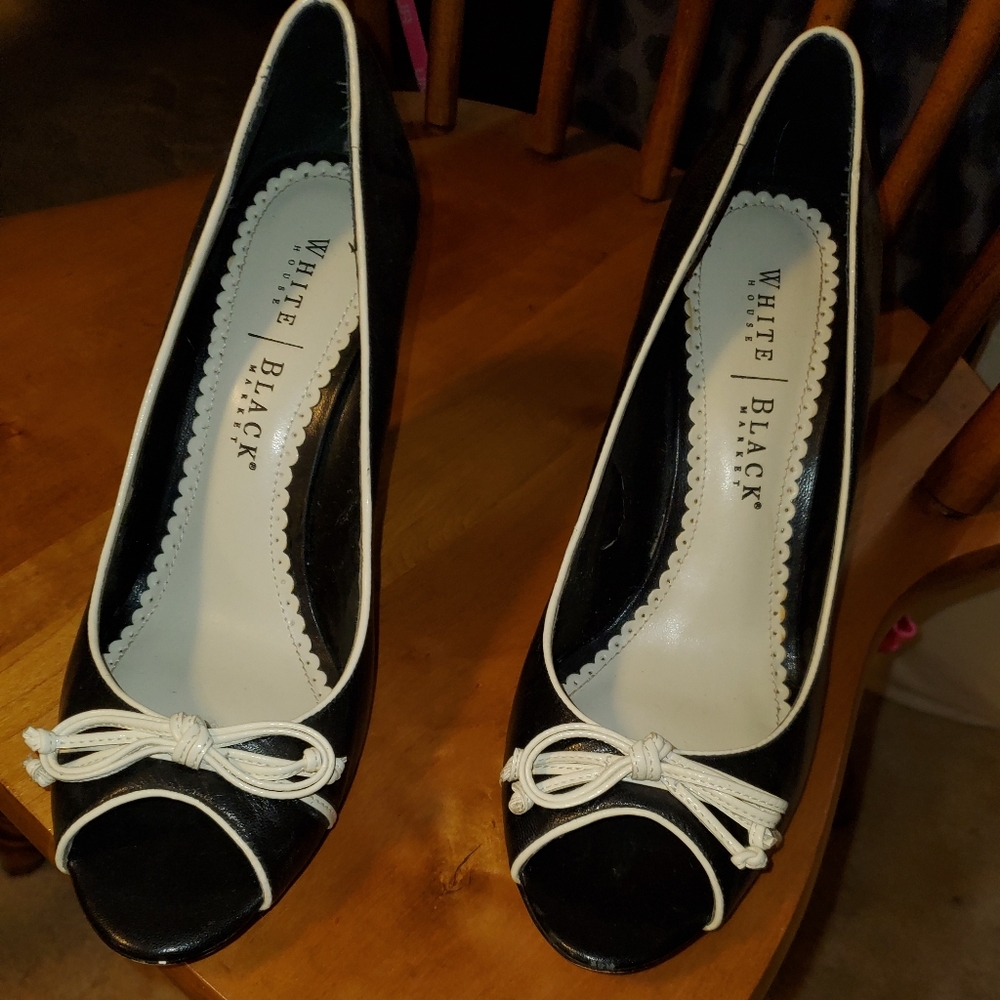 White House Black Market wedges